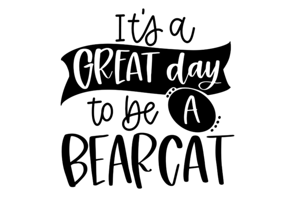 Bearcat School Spirit SVG: A Dynamic Embroidery Design