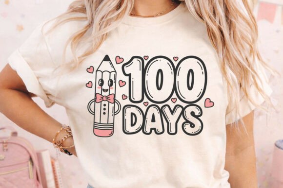 Celebrate 100 Days with Adorable Embroidery