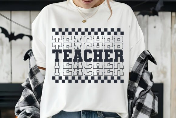 Coquette Bow Teach Teacher SVG: A Charming Embroidery Design