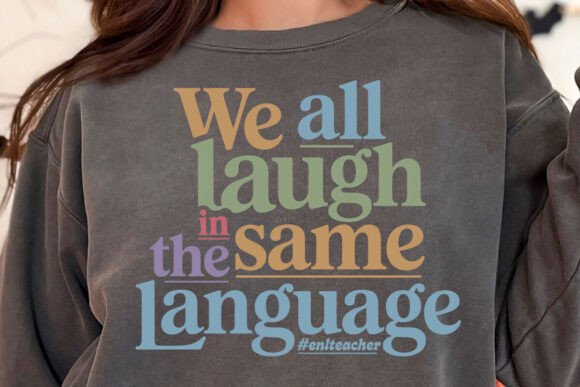 Embroidery Review: We All Laugh in the Same Language Svg