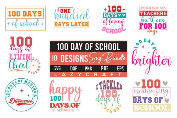 Exploring 100 Day of School Svg Bundle Free