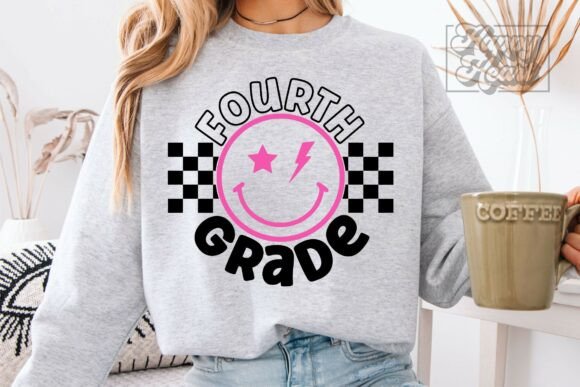 Fourth 4th Grade Teacher Shirt SVG PNG Review