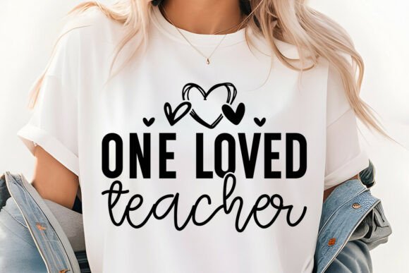 Heart One Loved Teacher SVG: A Charming Embroidery Design