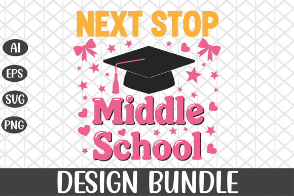 Next Stop Middle School SVG: A Stylish Embroidery Choice