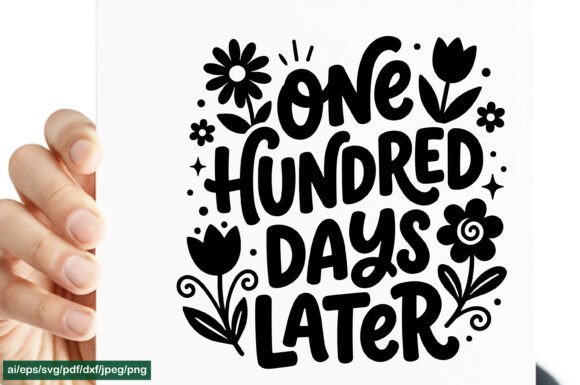 One Hundred Days Later: A Charming School Milestone Design