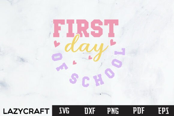 Preppy Happy First Day of School SVG PNG Review