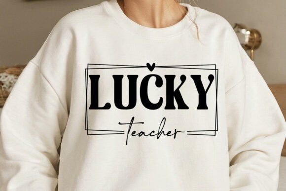 Retro Lucky Teacher Shirt SVG: A Closer Look