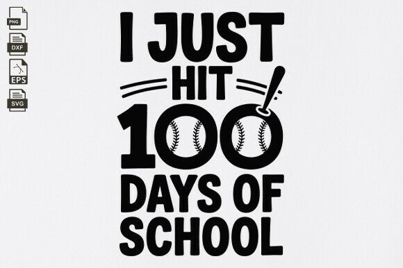 Review: 100 Days of School Baseball SVG, Teacher