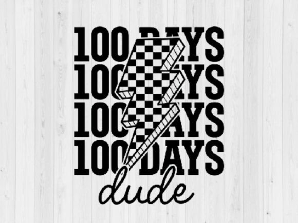 Review: 100 Days of School SVG Retro Dude Design