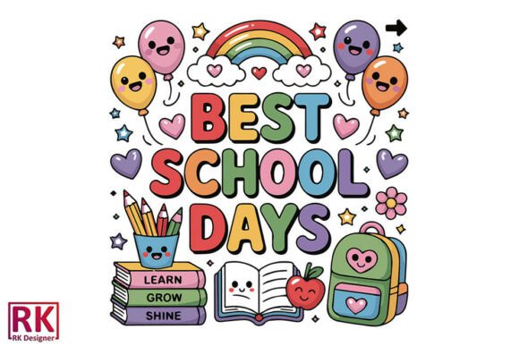 Review: BEST SCHOOL DAYS Cute Boho Teacher Svg