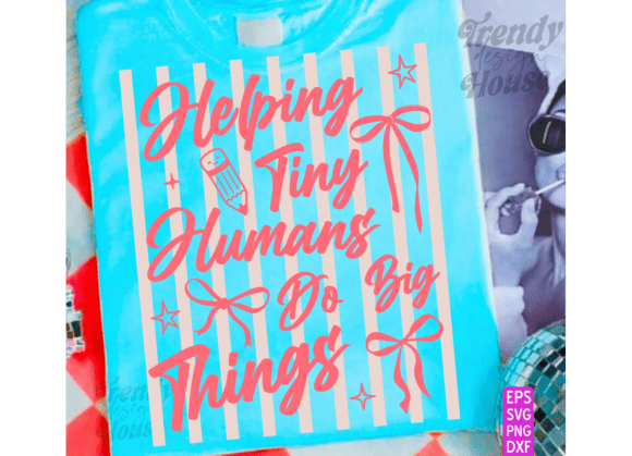 Review: Preppy Stripes in My Teacher Era SVG PNG