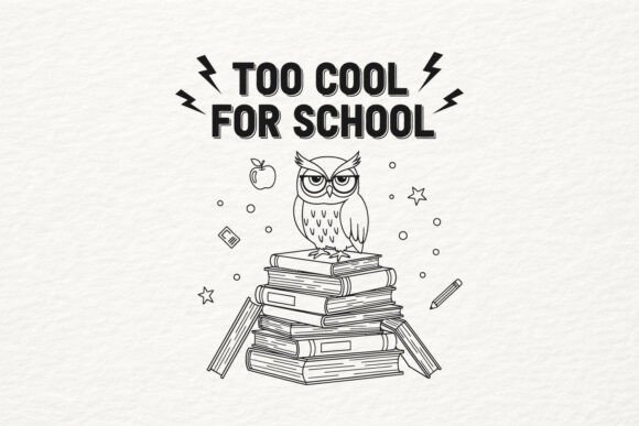 Review: Too Cool for School SVG Owl Book Design