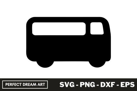 School Buses SVG Silhouette: A Versatile Embroidery Design