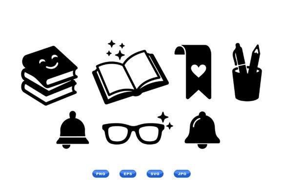 School Icons SVG Collection: A Perfect Fit for Educational Embroidery