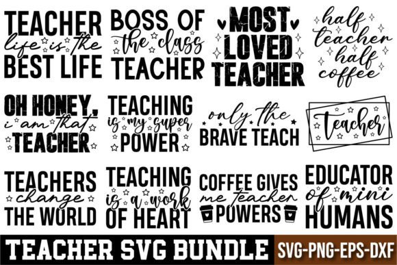 Teacher SVG Bundle: A Versatile Design for Embroidery